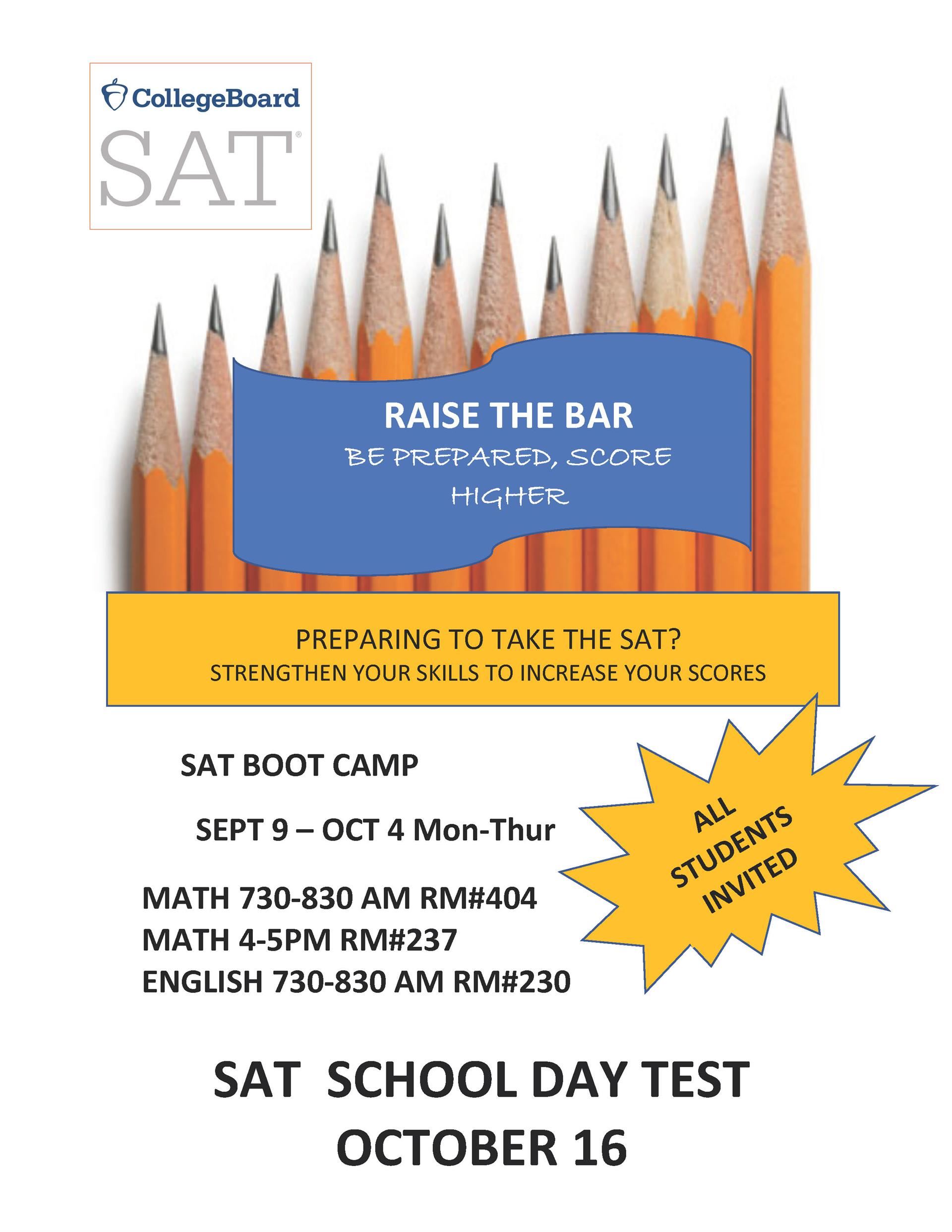SAT Bootcamp 